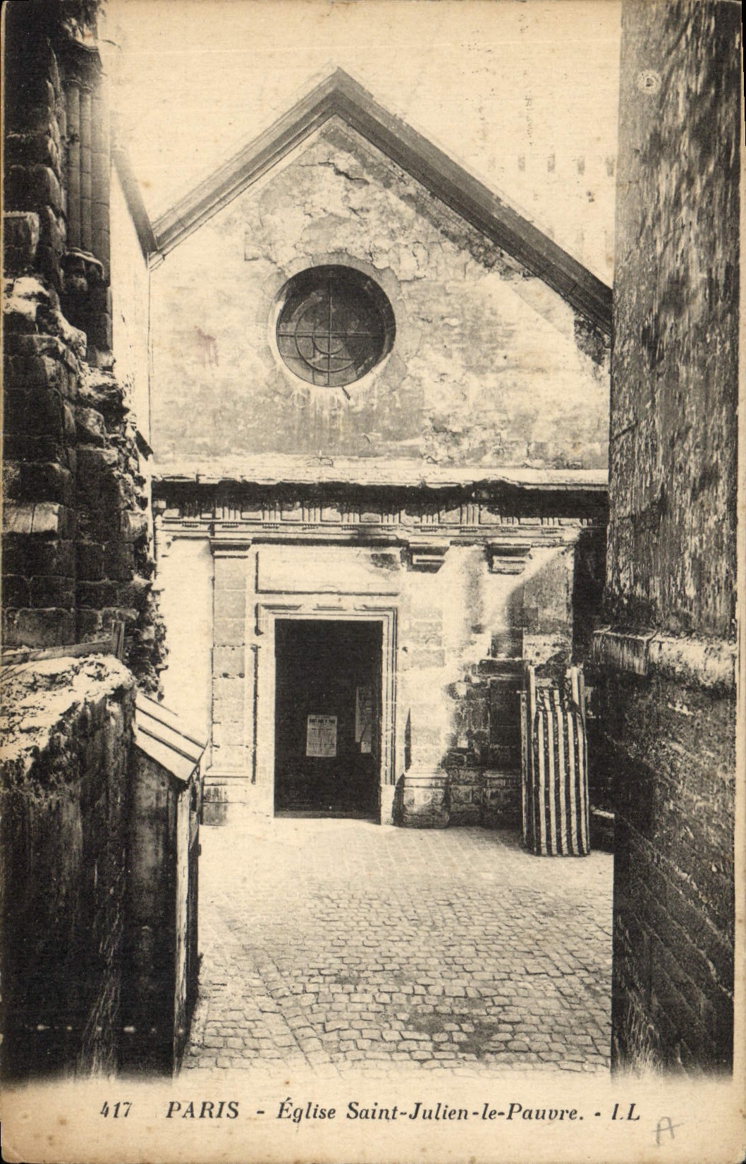 CPA Paris Eglise Saint Julien le Pauvre 