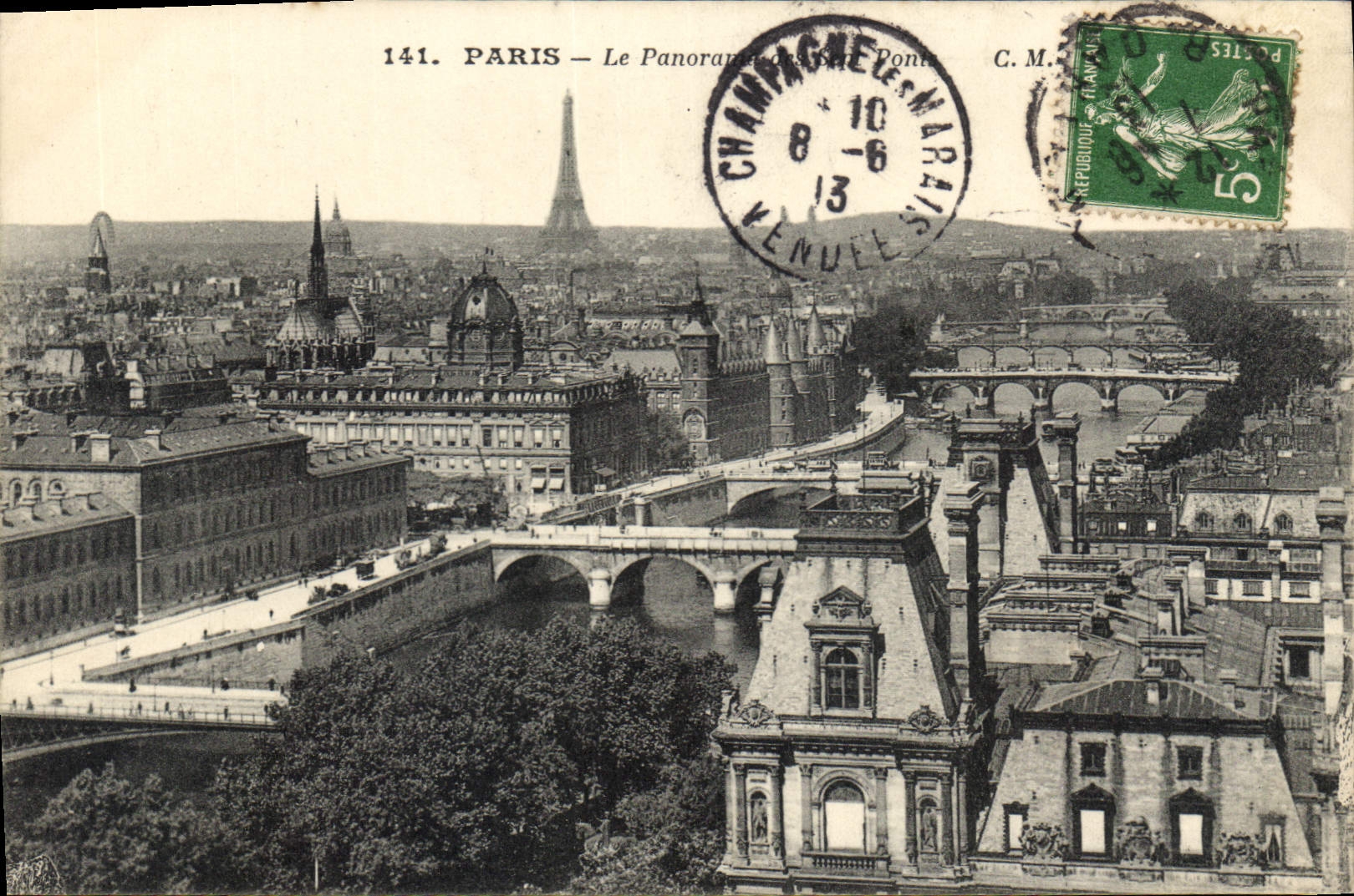 CPA Paris Le Panorama