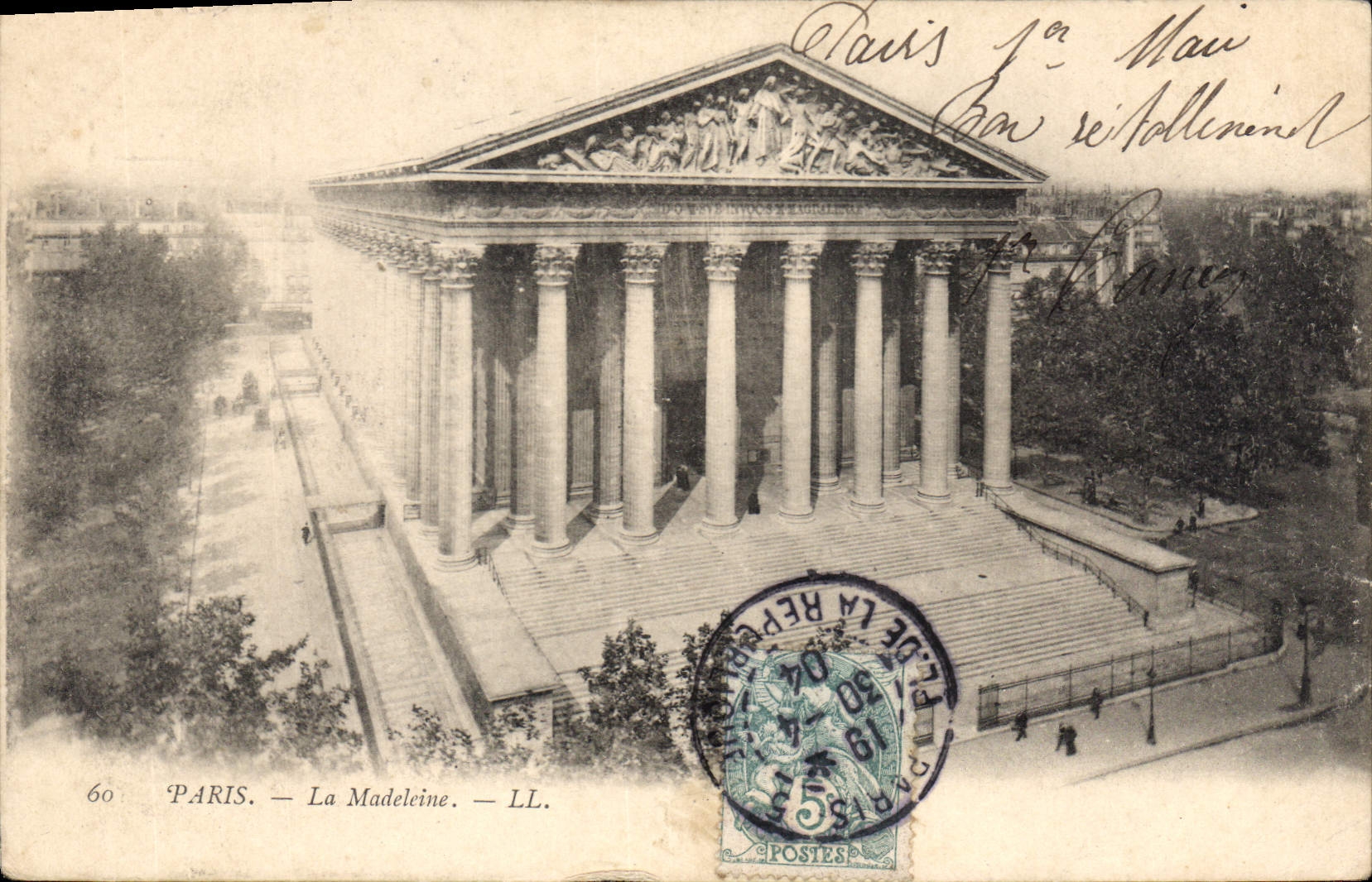 CPA Paris Le Madeleine 