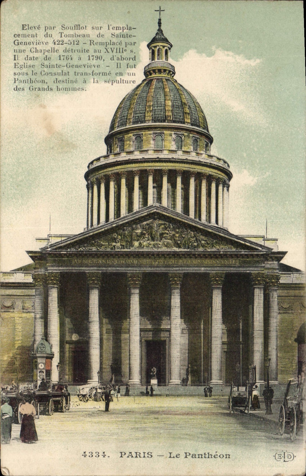 CPA Paris Le Pantheon 