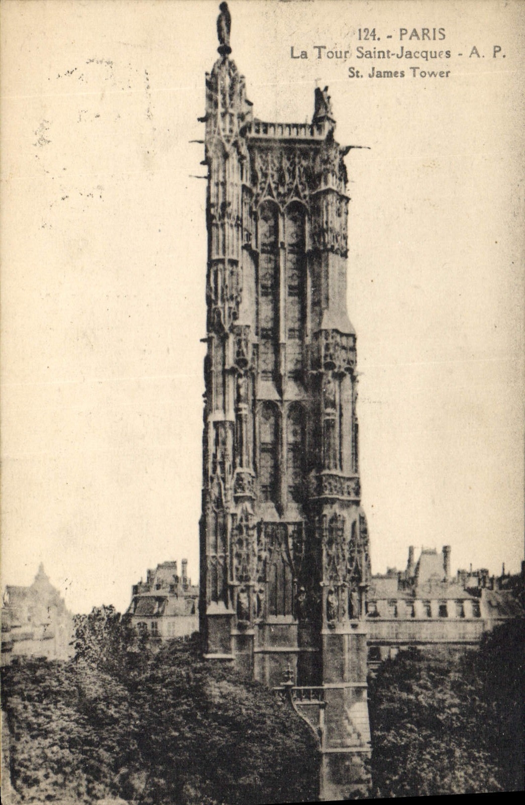 CPA Paris La Tour Saint Jacques 