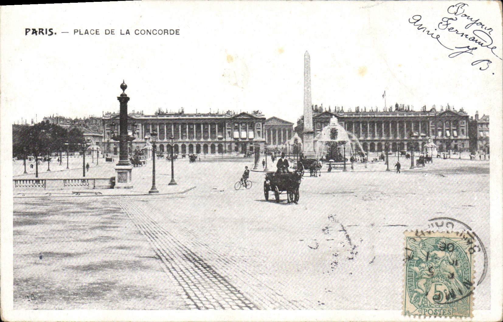 CPA Paris Place de la Concorde 