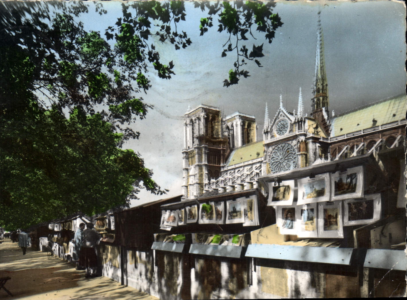 CPA Paris Artistique Les quais de la Seine et Notre Dame