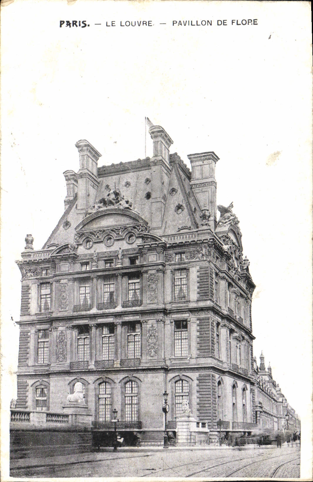 CPA Paris Le Louvre Pavillon de Flope 