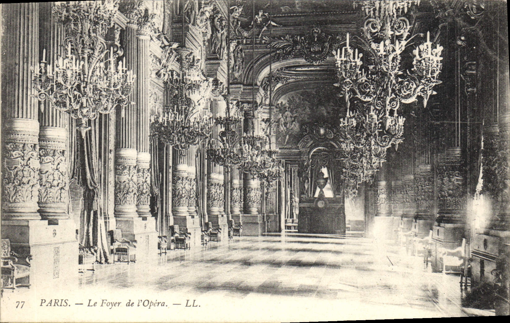 CPA Paris Le Foyer de l'Opera 