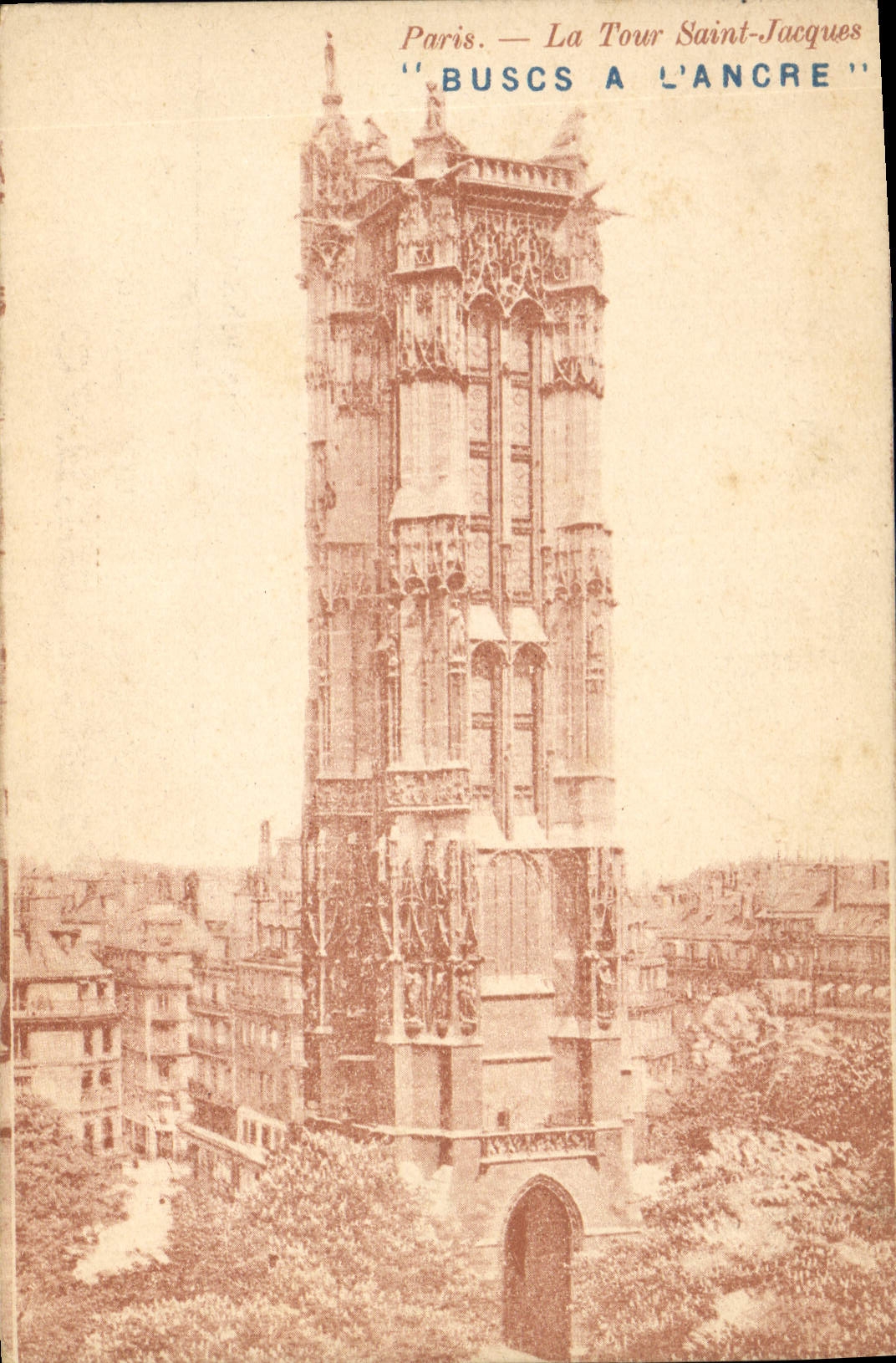 CPA Paris La Tour Saint Jacques 