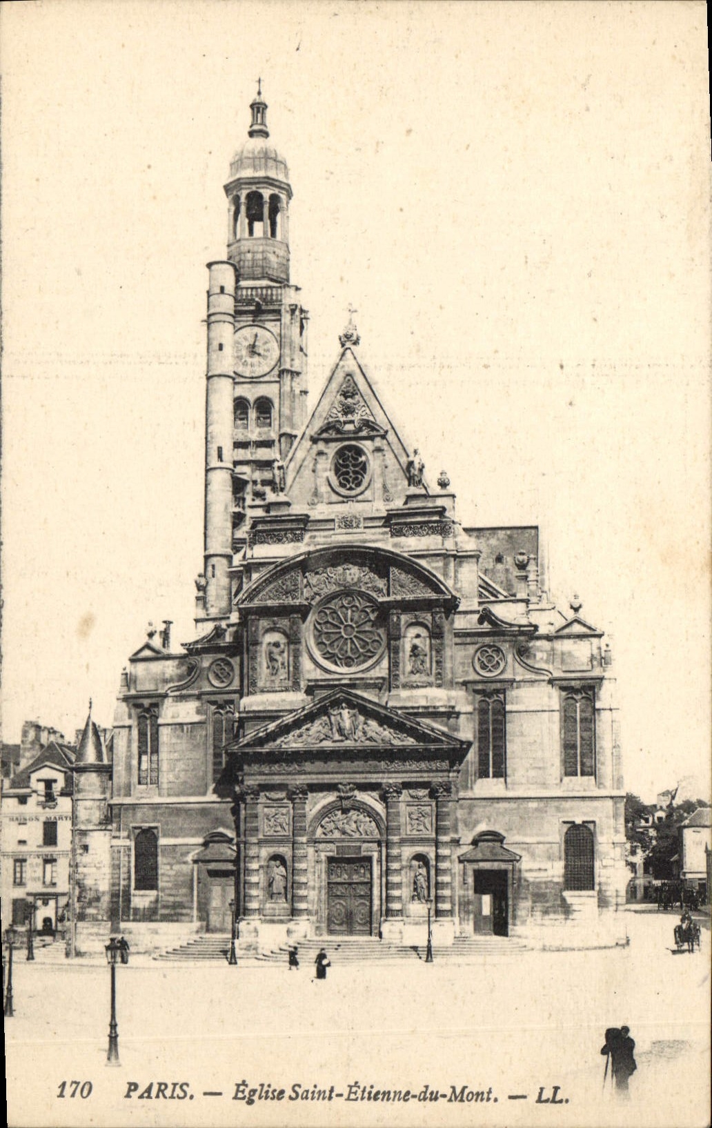 CPA Paris Eglise Saint Etienne du Mont 