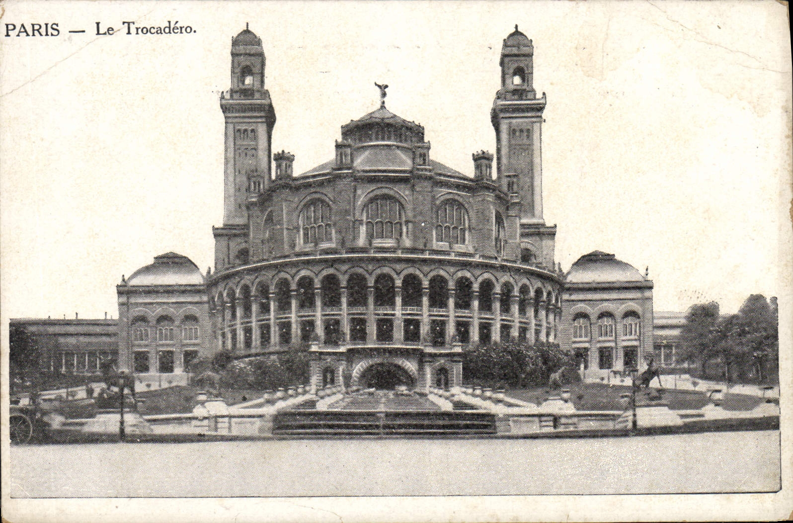 CPA Paris Le Trocadero 