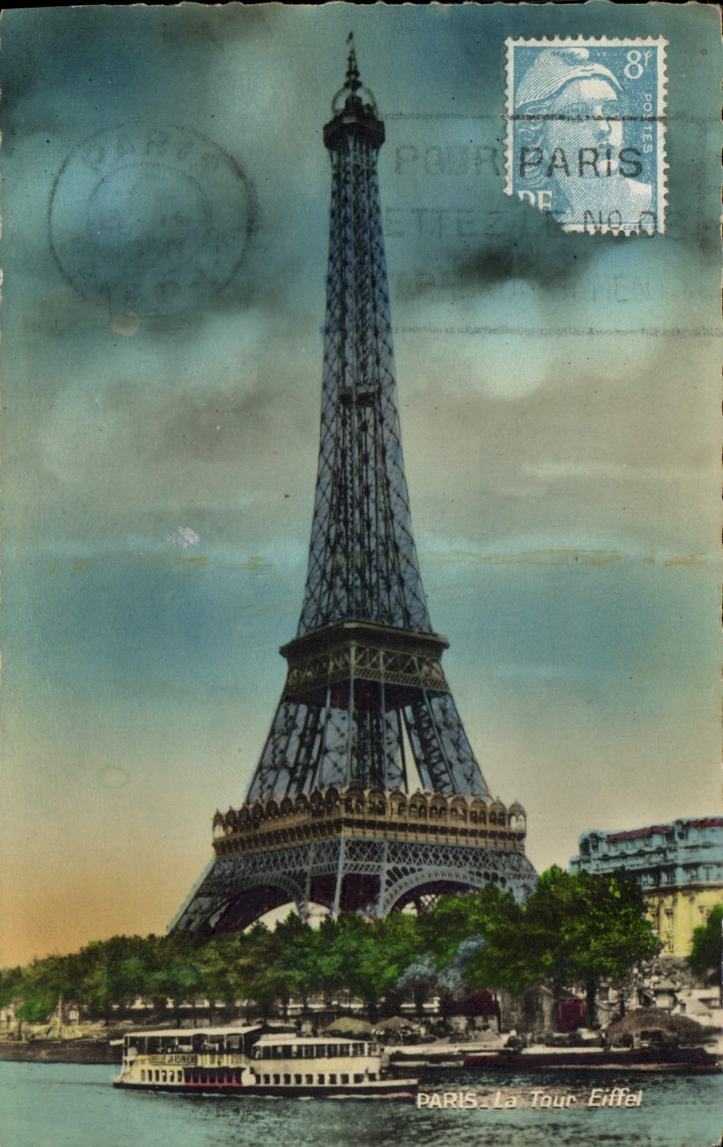 CPA Paris La Tour Eiffel 