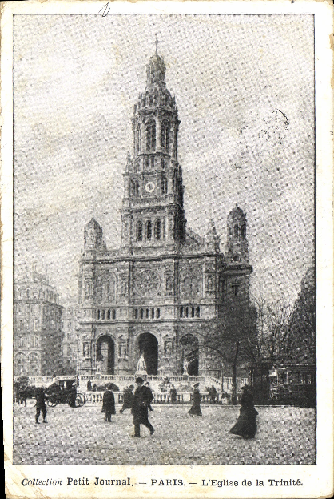 CPA Petit Journal Paris l'Eglise de la Trinite