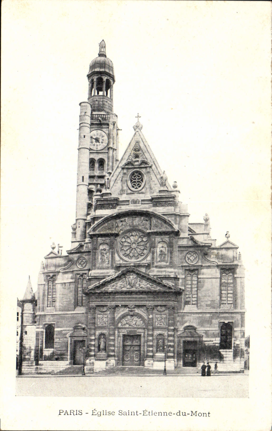 CPA Paris Eglise Saint Etienne du Mont 