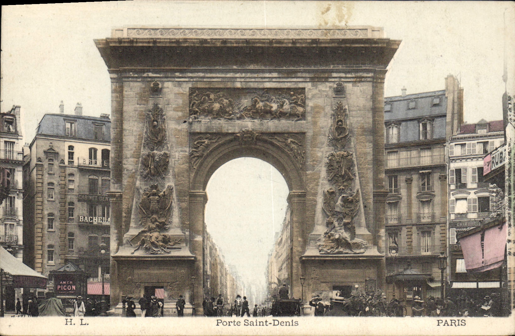 CPA Paris Porte Saint Denis 