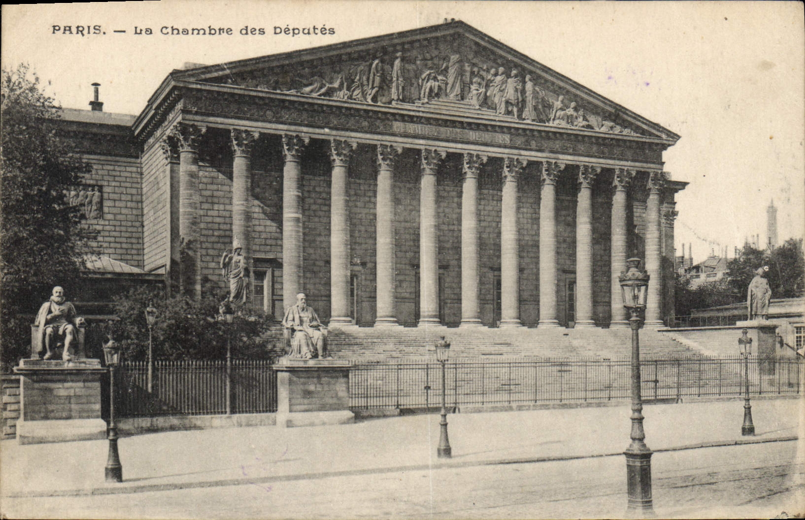 CPA Paris La Chambre des Deputes 