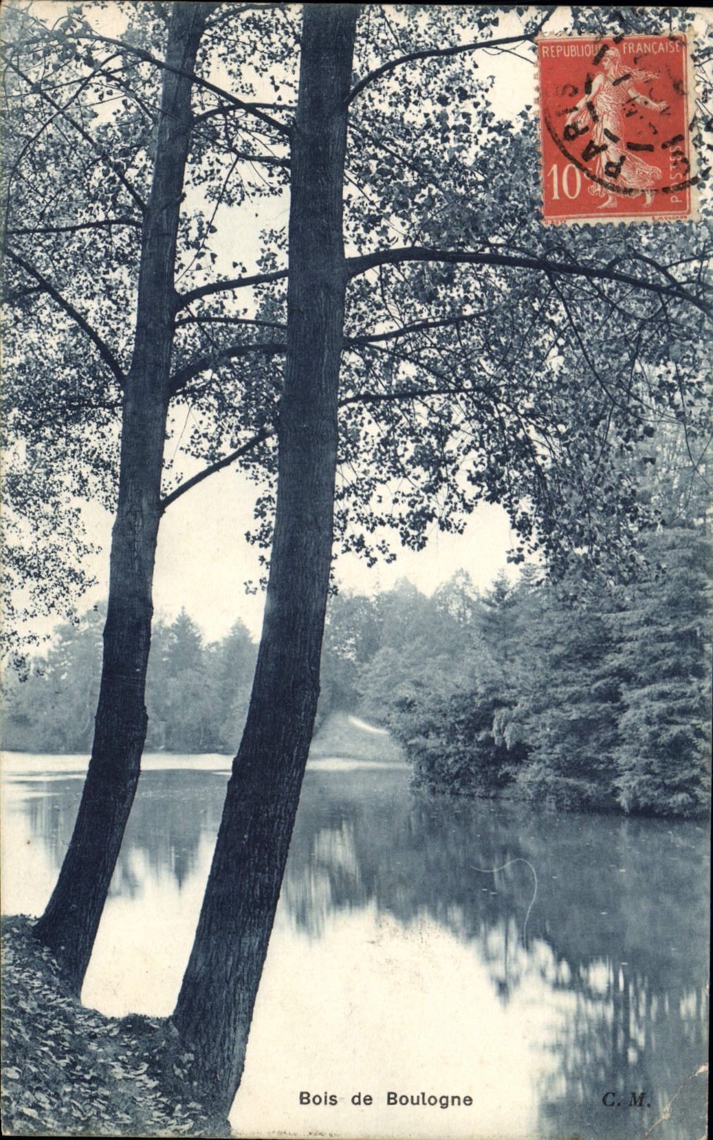 CPA Bois de Boulogne 