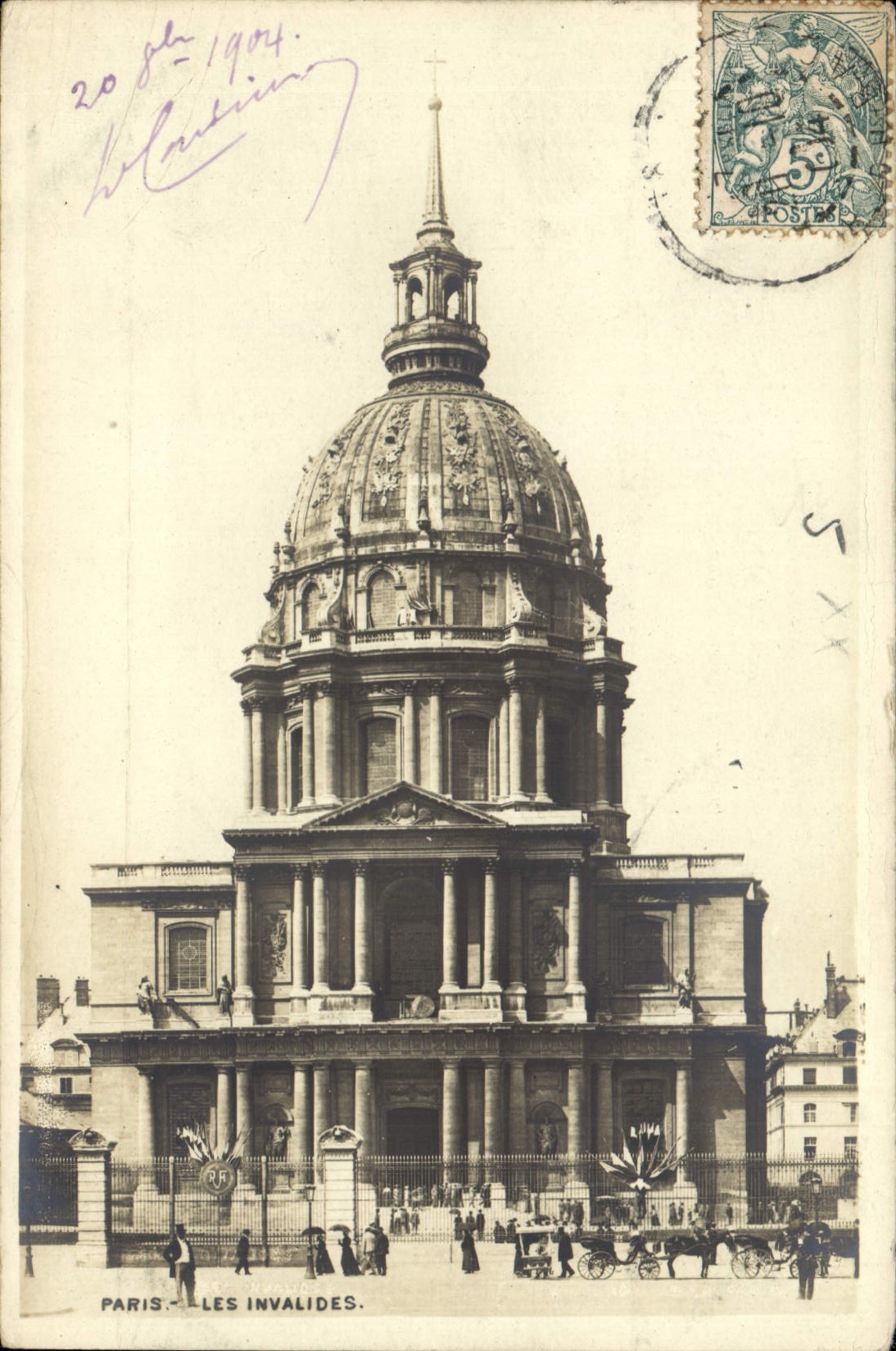 CPA Paris Les Invalides 