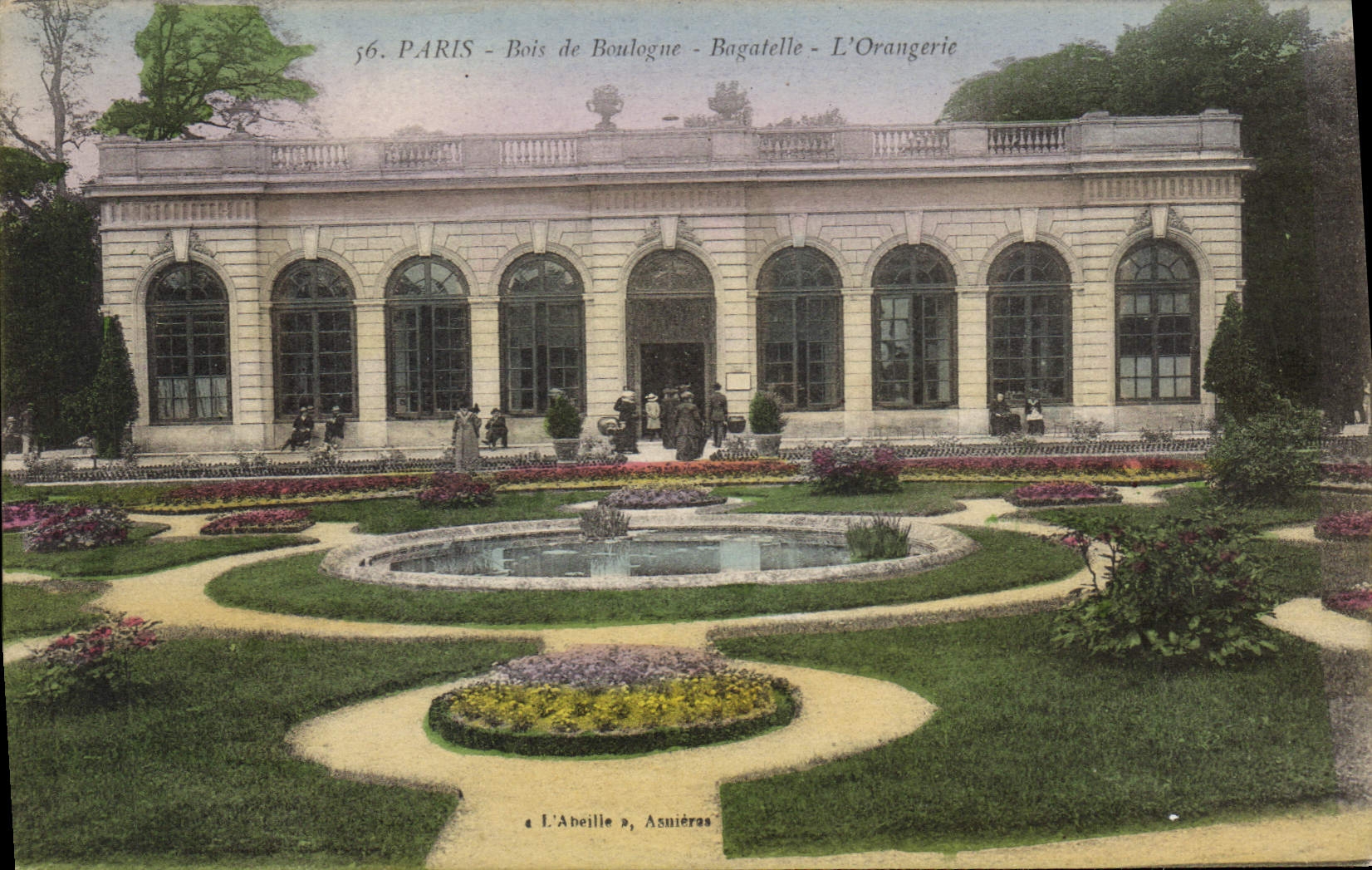 CPA Paris Bois de Boulogne Bogatelle l'Orangerie