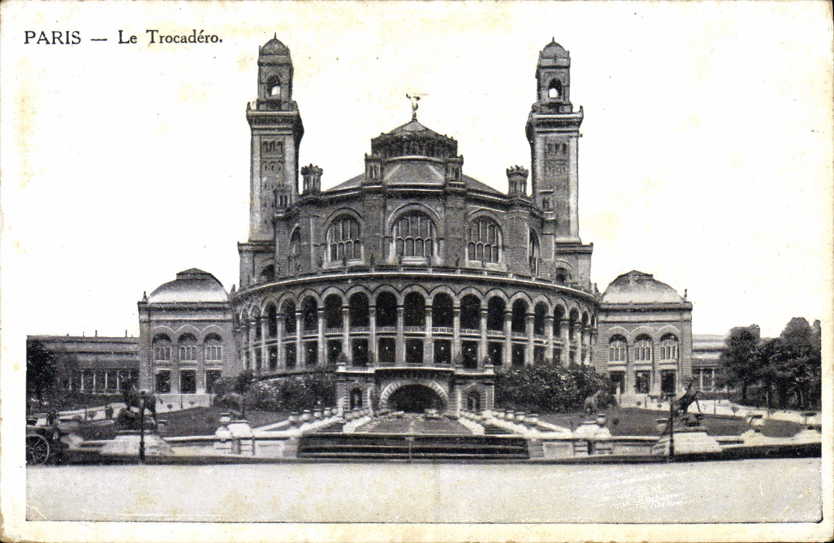 CPA Paris Le Trocadero 