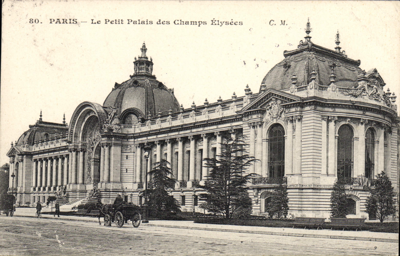CPA Paris Le Petit Palais des Champs Elysees