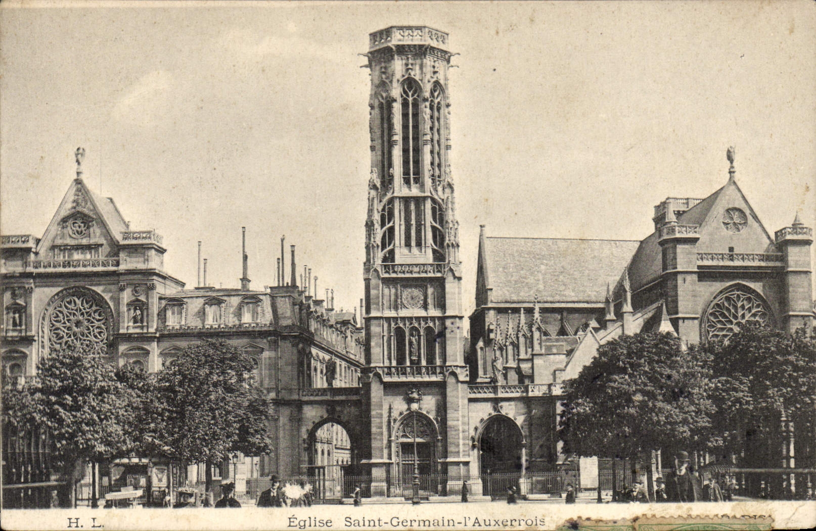CPA Eglise Saint Germain l'Auxerrois 