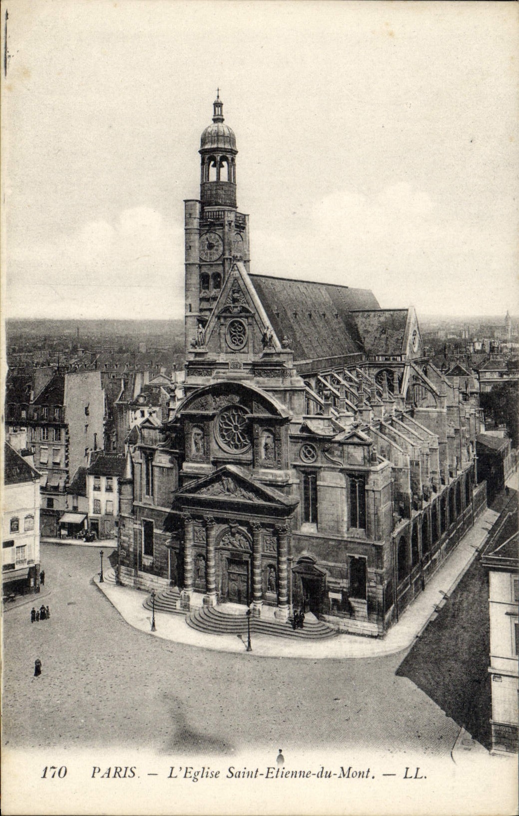 CPA Paris l'Eglise Saint Etienne du Mont 