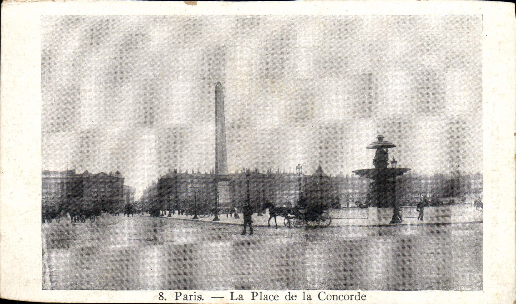 CPA Paris la Place de la Concorde