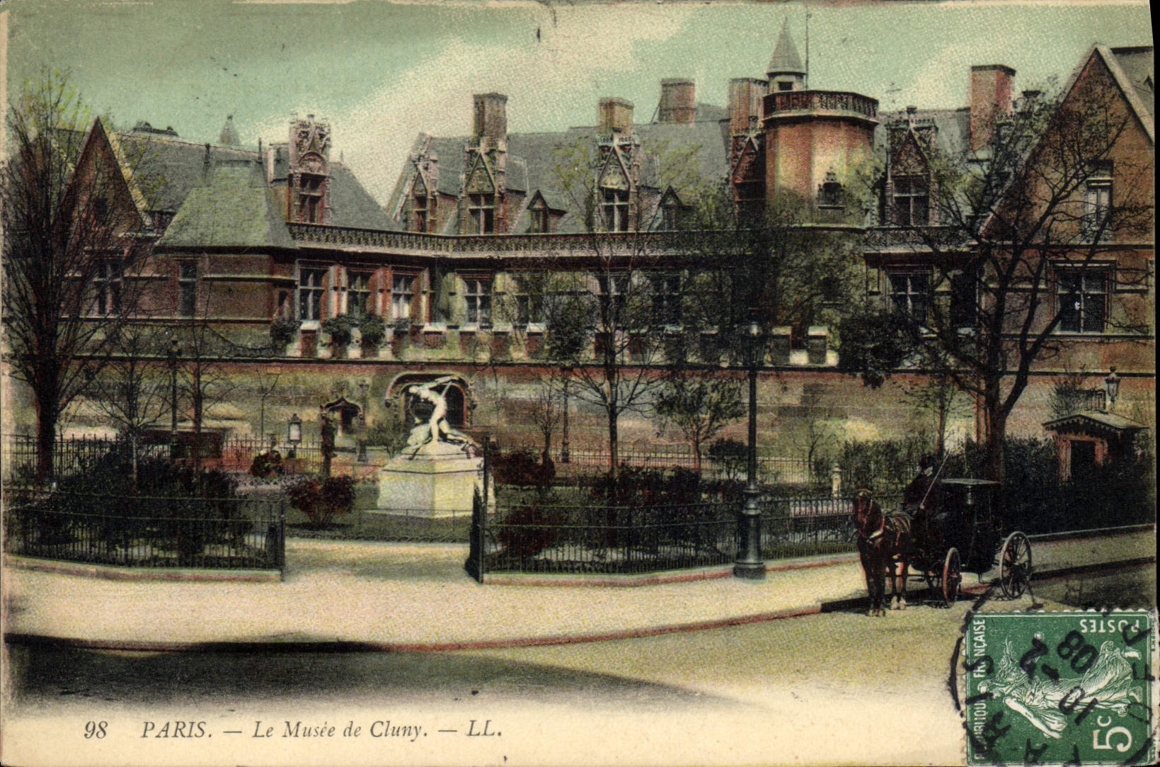 CPA Paris le Musee de Cluny 