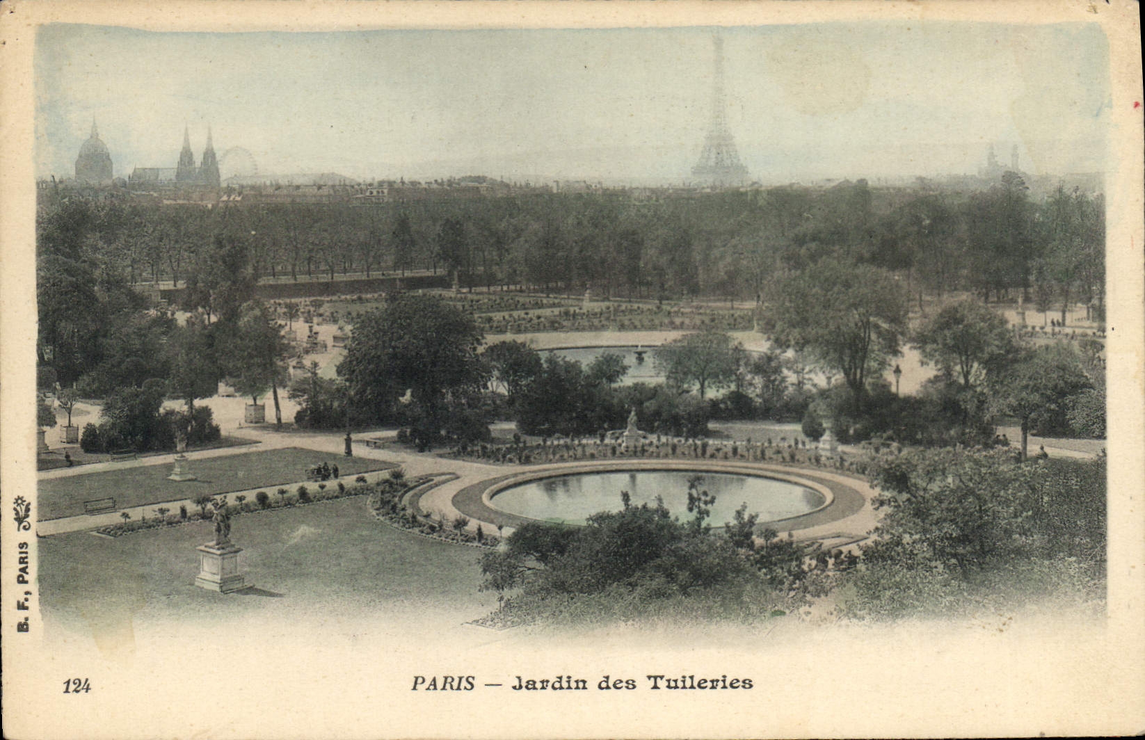 CPA Paris Jardin des Tuileries Tuileries