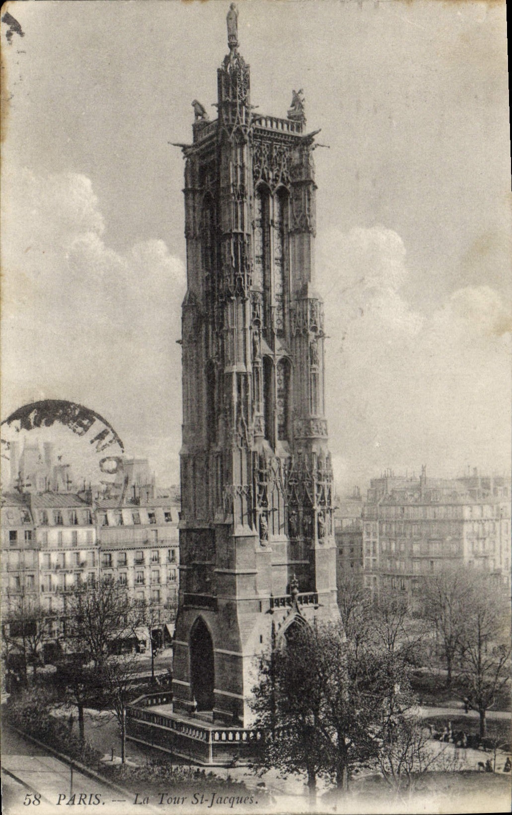 CPA Paris la Tour St Jacques 