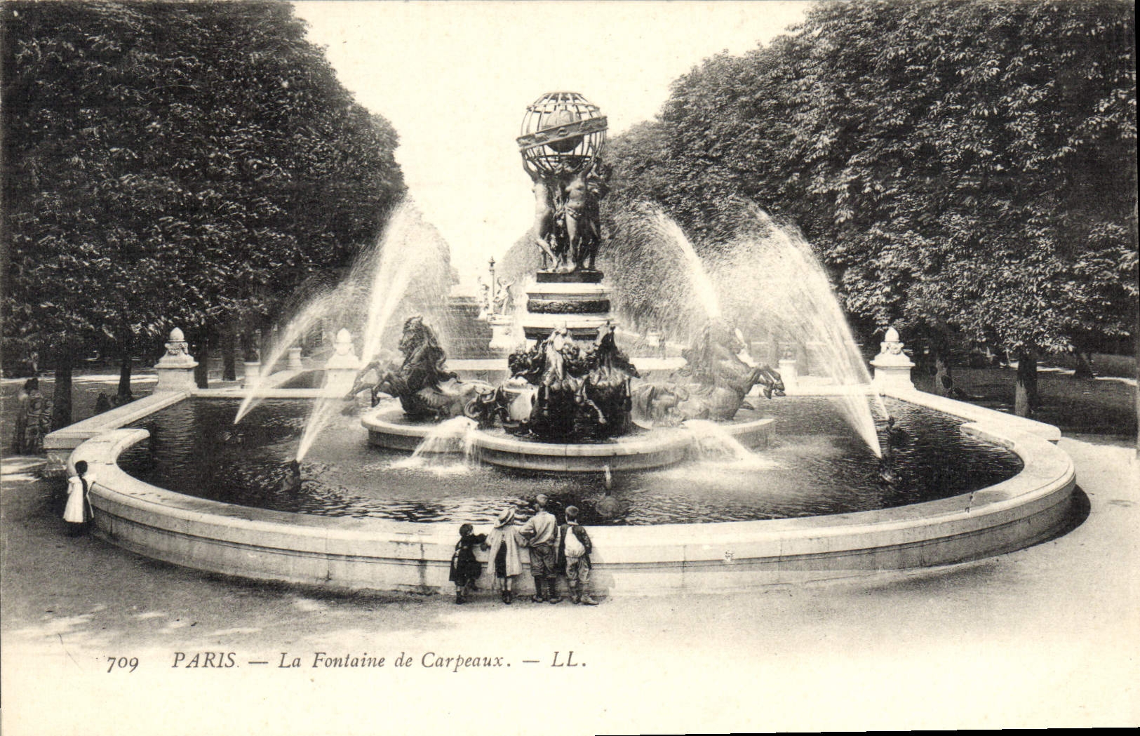 CPA Paris la Fontaine de Carpeaux 