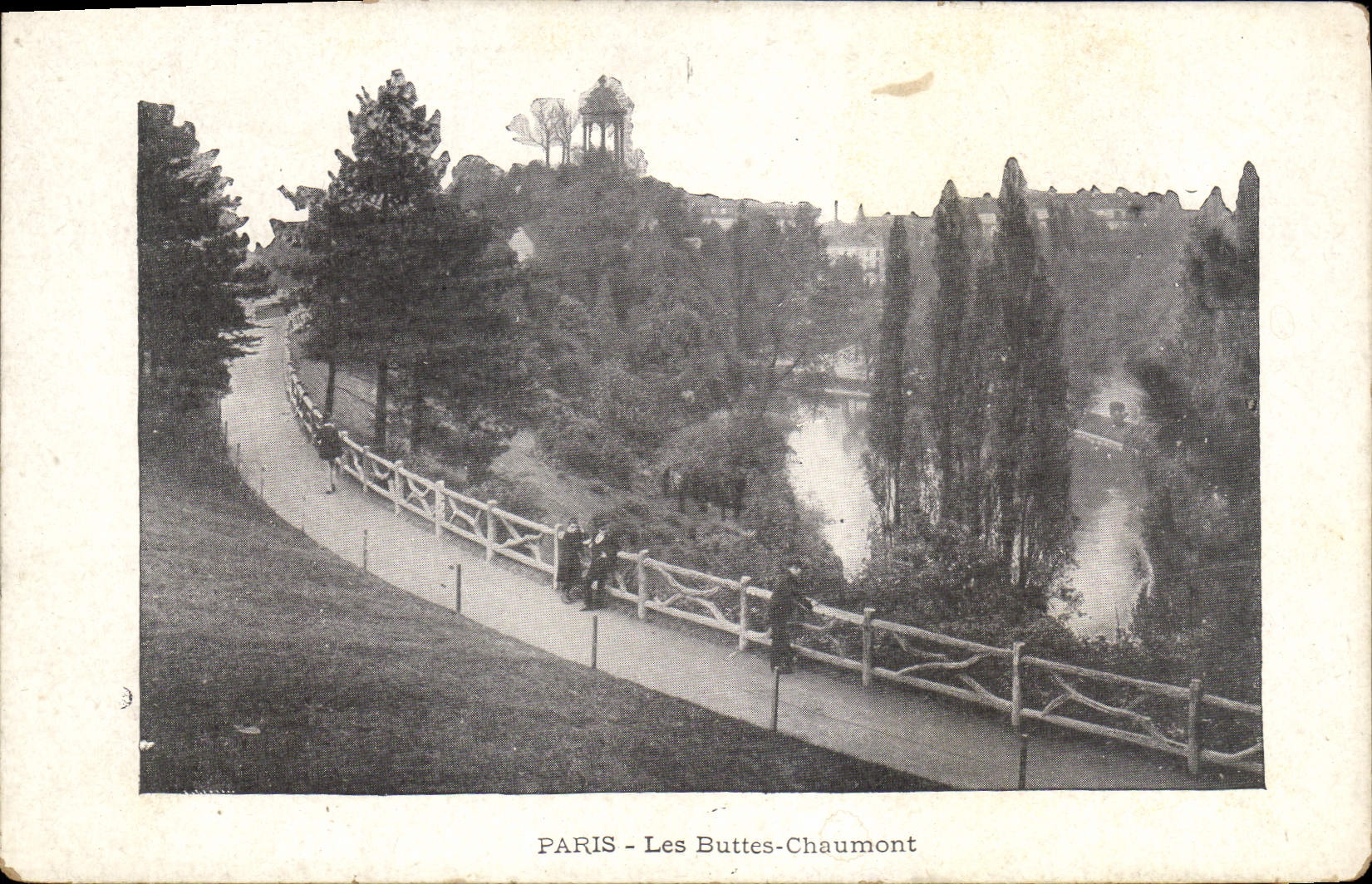 CPA Paris les Buttes Chaumont 