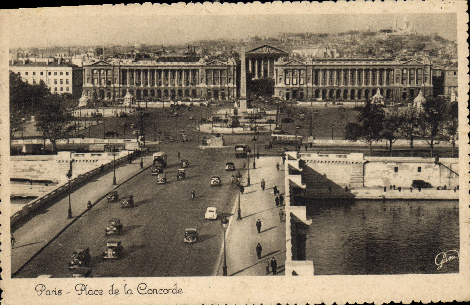 CPA Paris Place de la Concorde 