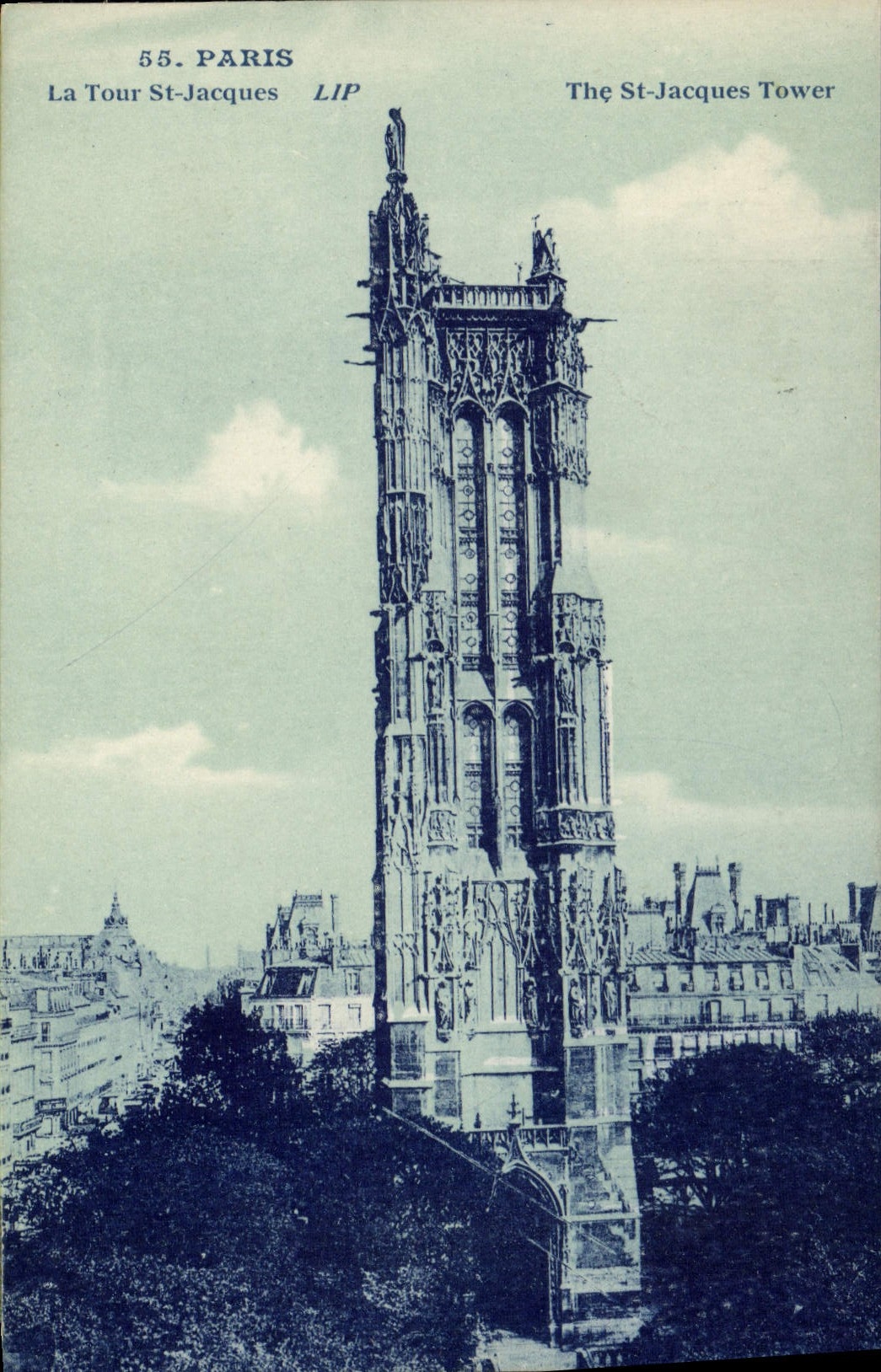 CPA Paris la Tour St Jacques 