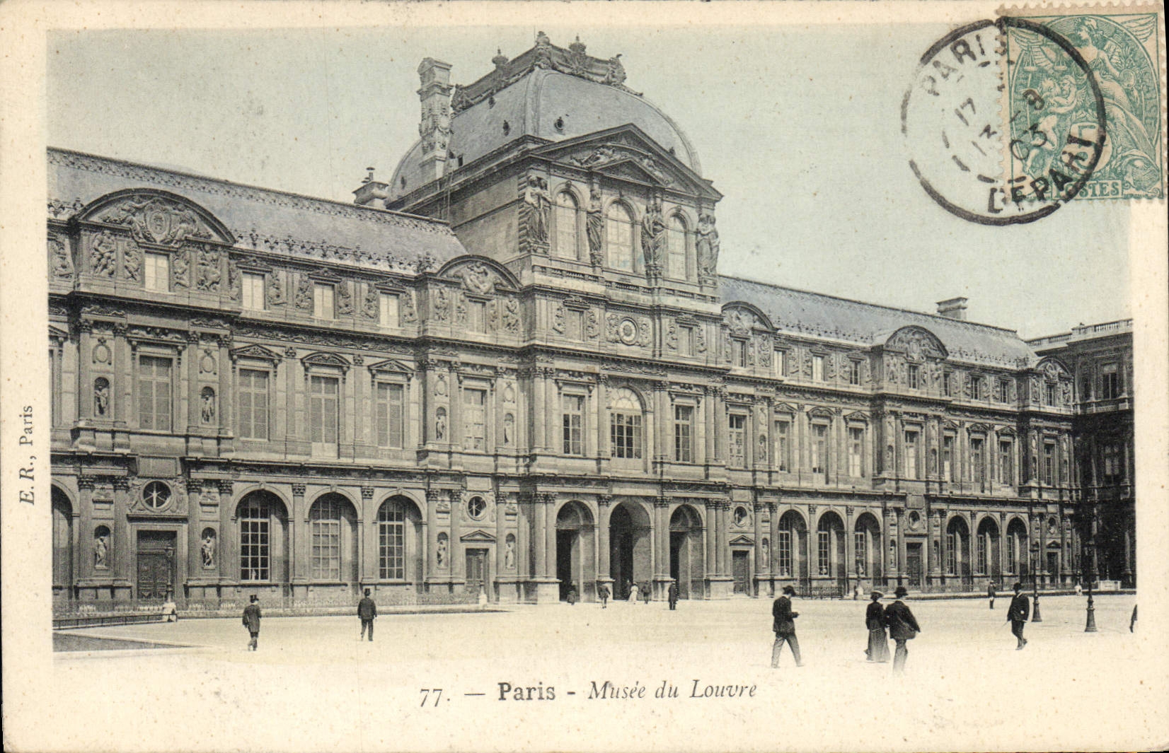 CPA Paris Musee du Louvre 