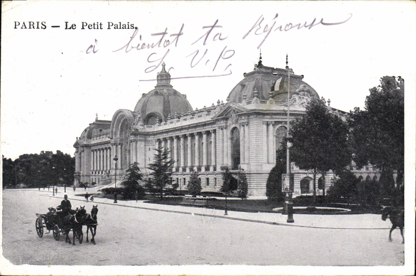 CPA Paris le Petit Palais 