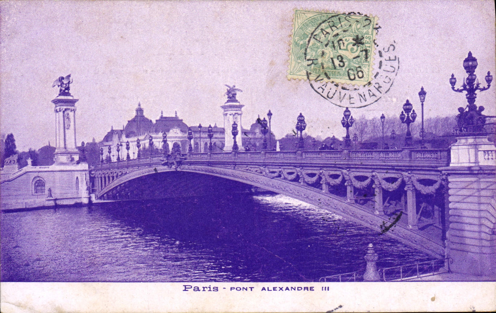 CPA Paris Pont Alexandre 