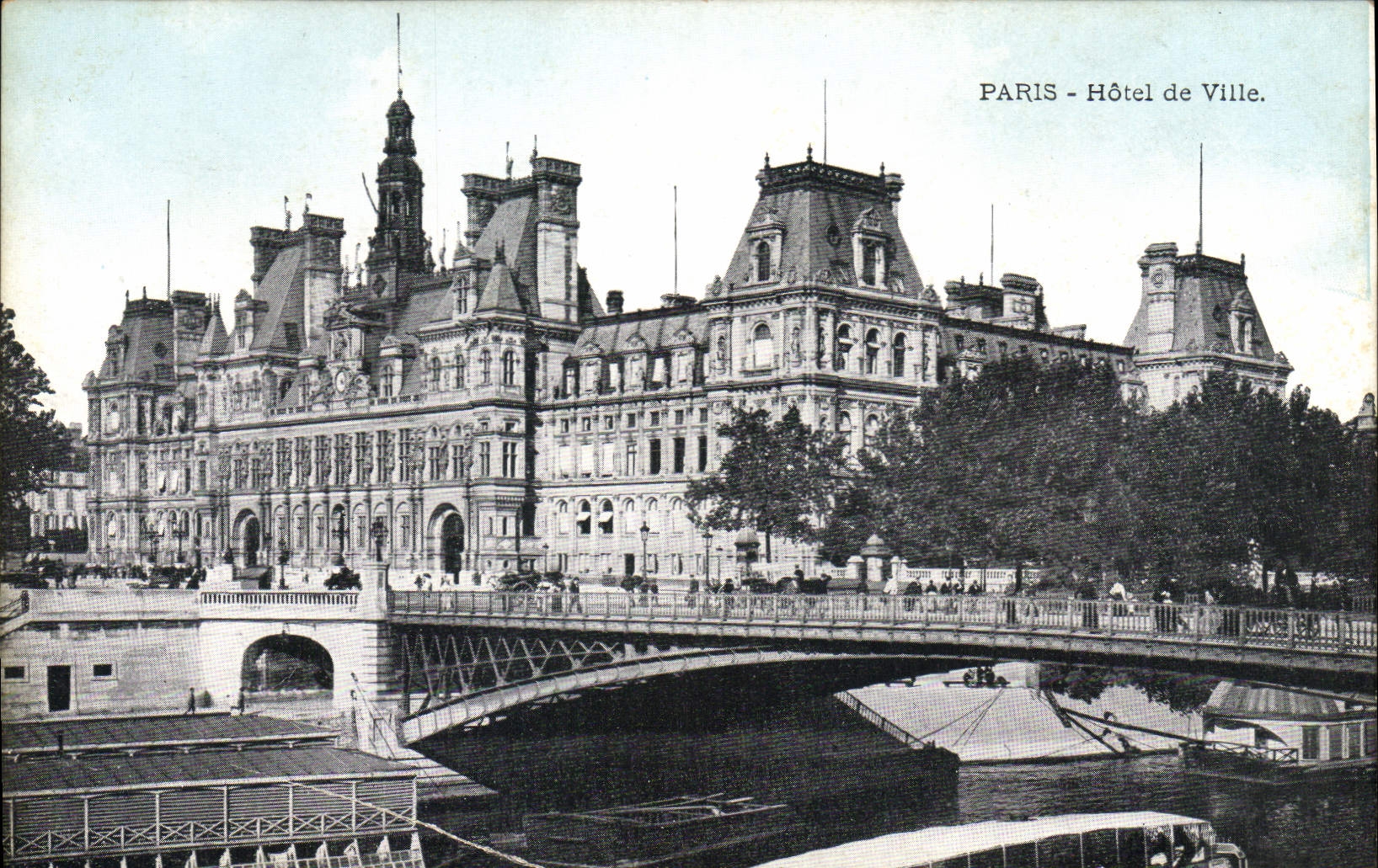CPA Paris hotel de Ville