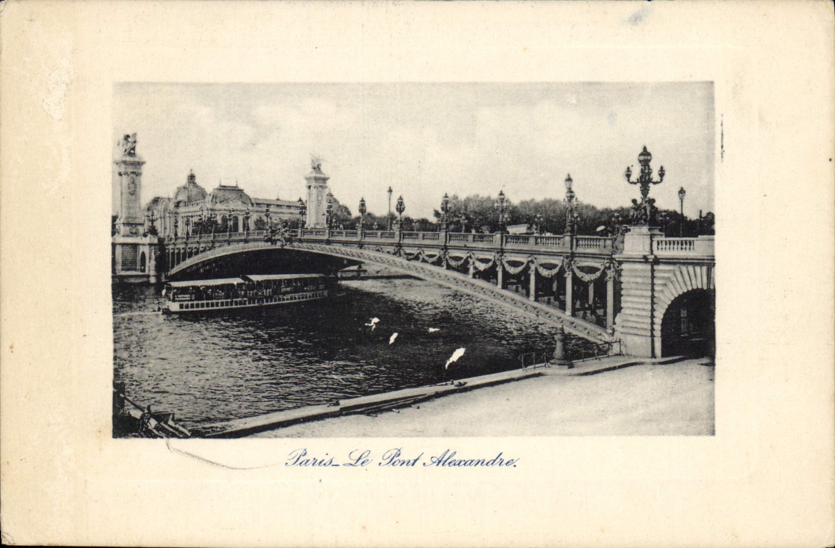CPA Paris le Pont Alexandre 