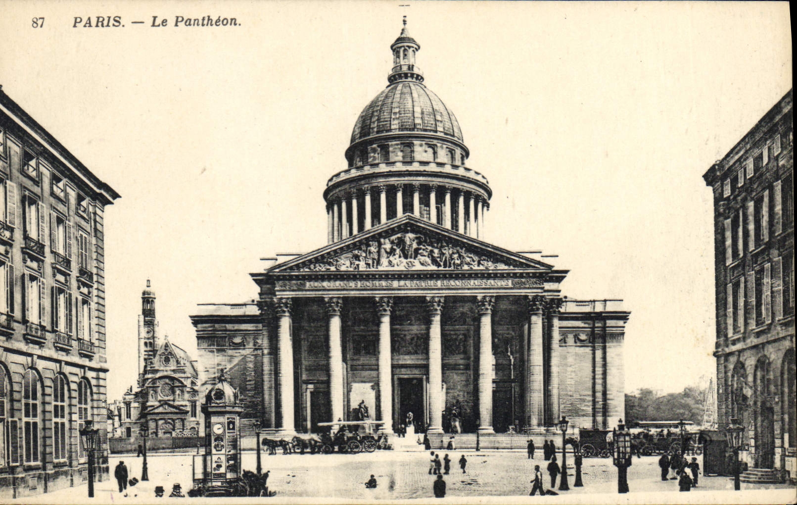 CPA Paris le Pantheon 
