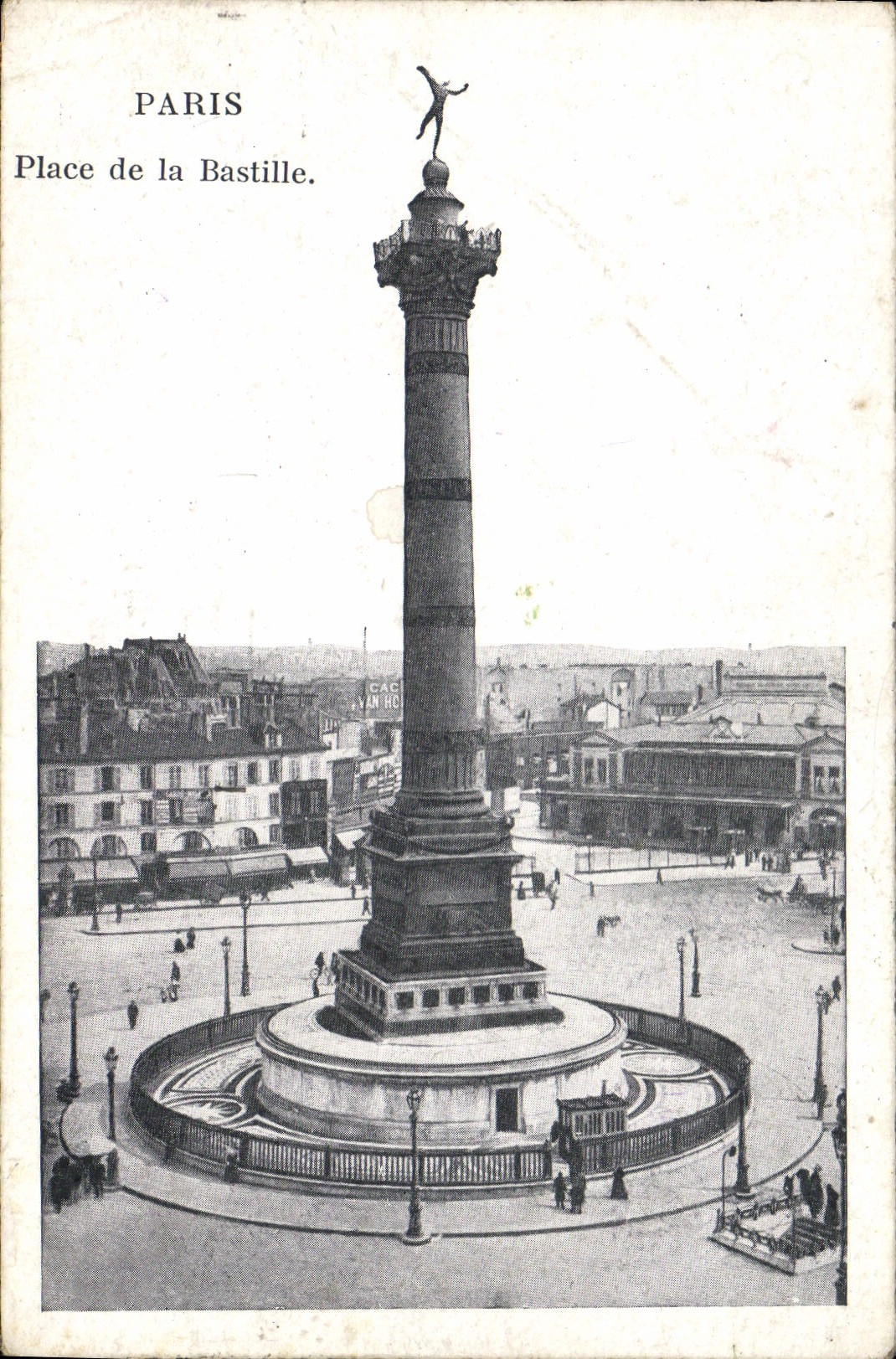 CPA Paris Place de la Bastille 