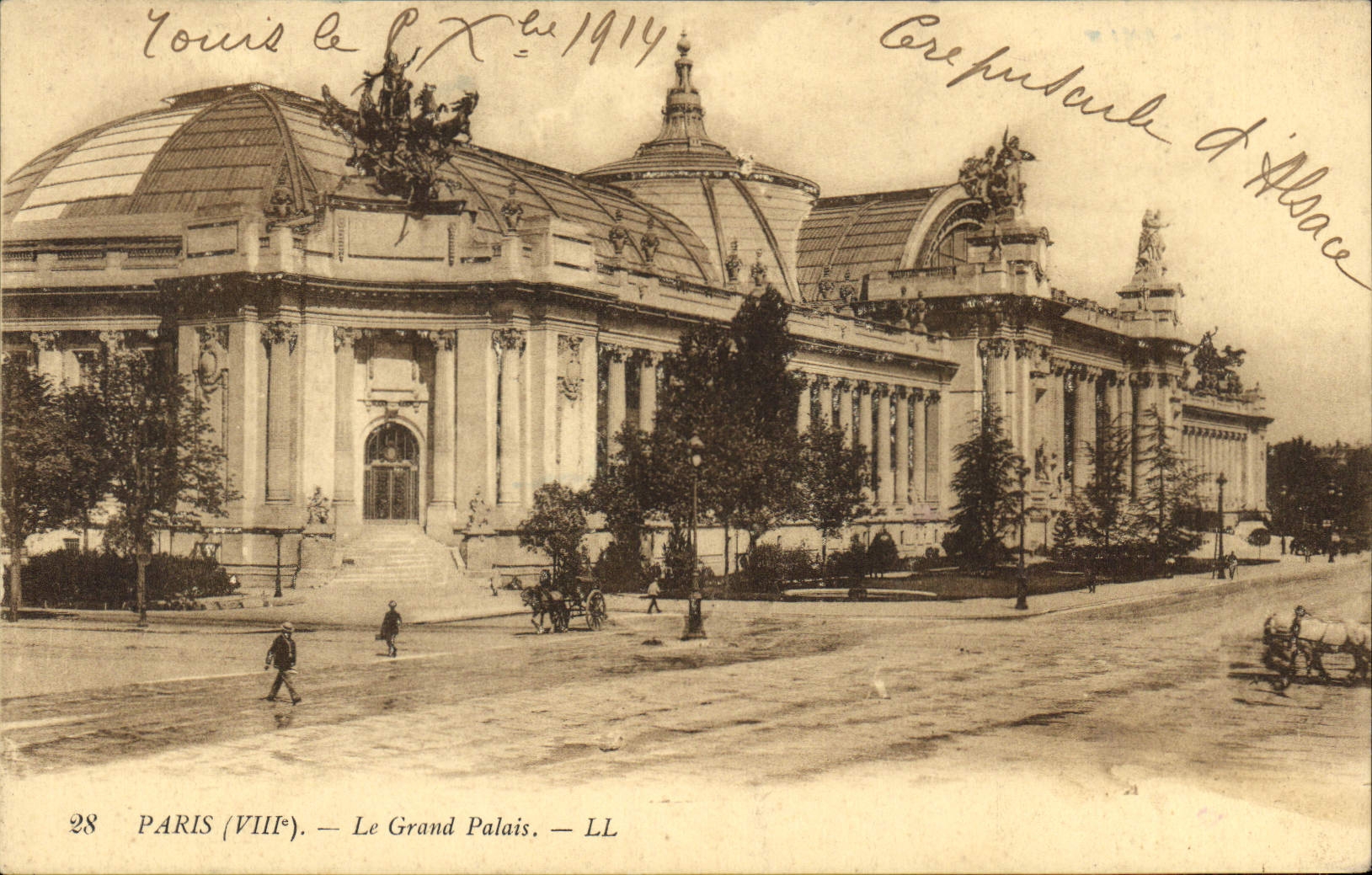 CPA Paris VIII le Grand Palais 