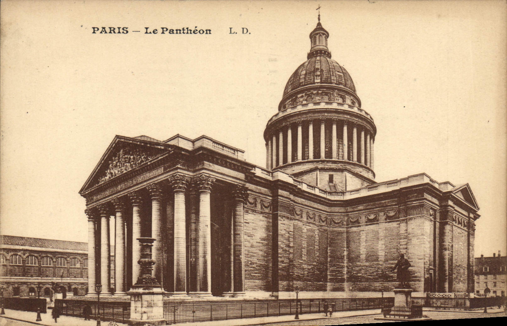 CPA Paris le Pantheon 