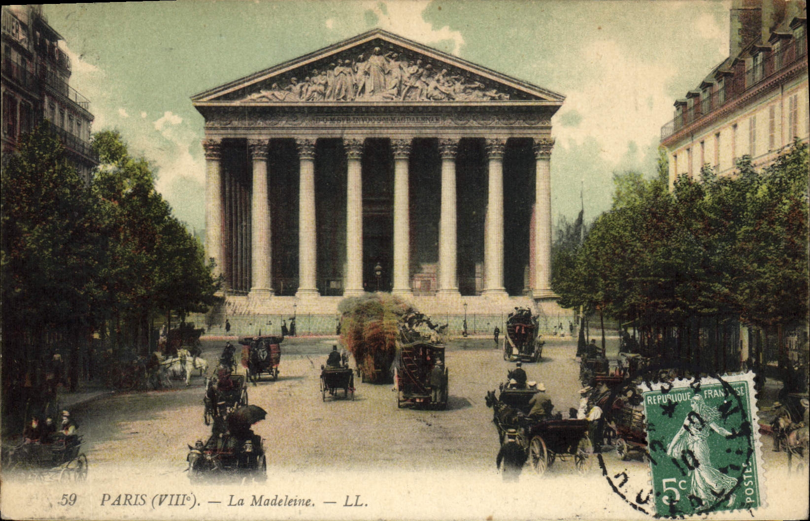 CPA Paris VIII la Madeleine 