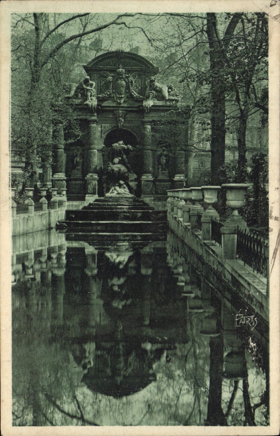 CPA Les Jolis Coins de Paris jardin du Luxembourg la Fontaine Medicis