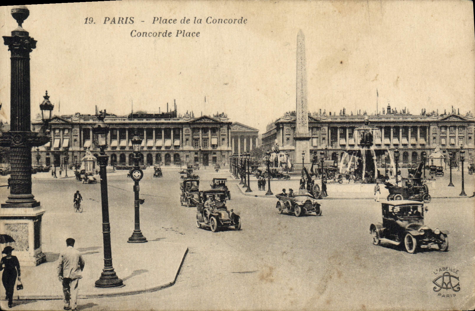 CPA Paris Place de la Concorde 