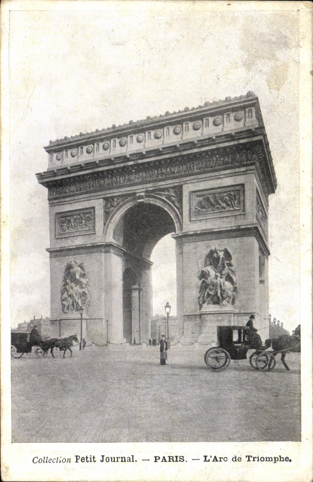 CPA Collection petit Journal Paris l'Arc de Triomphe 