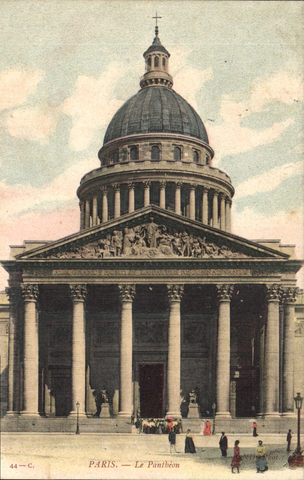 CPA Paris le Pantheon 