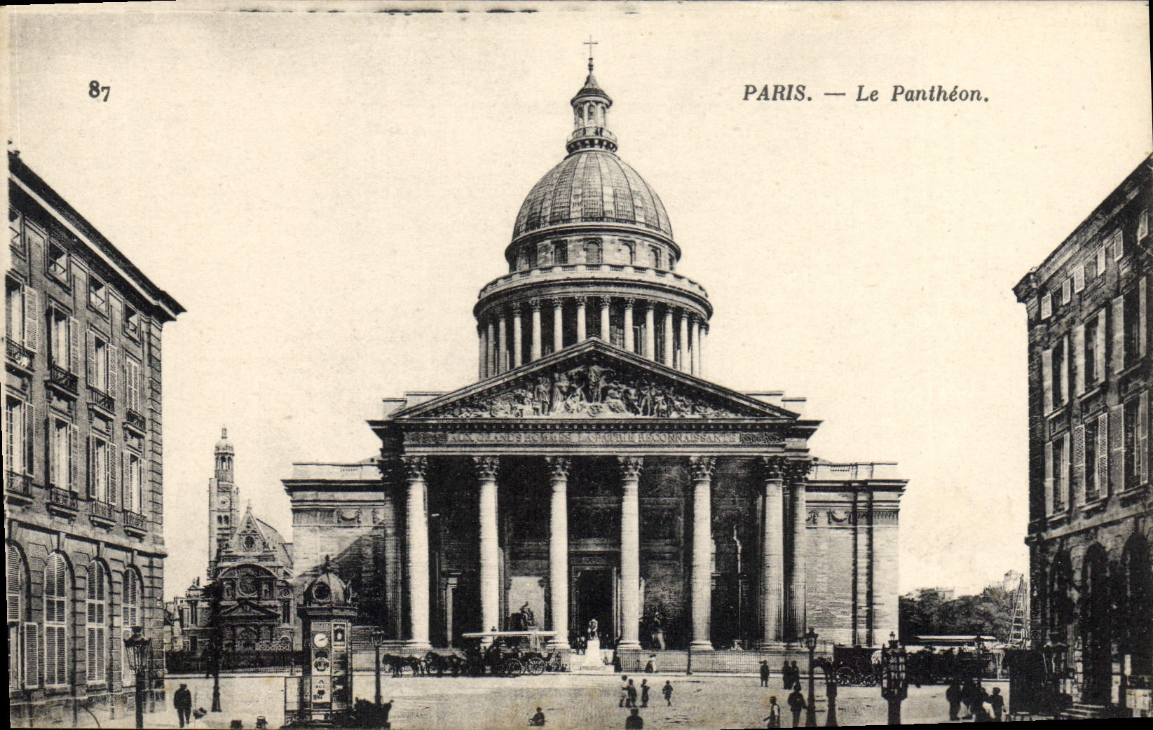 CPA Paris le Pantheon 