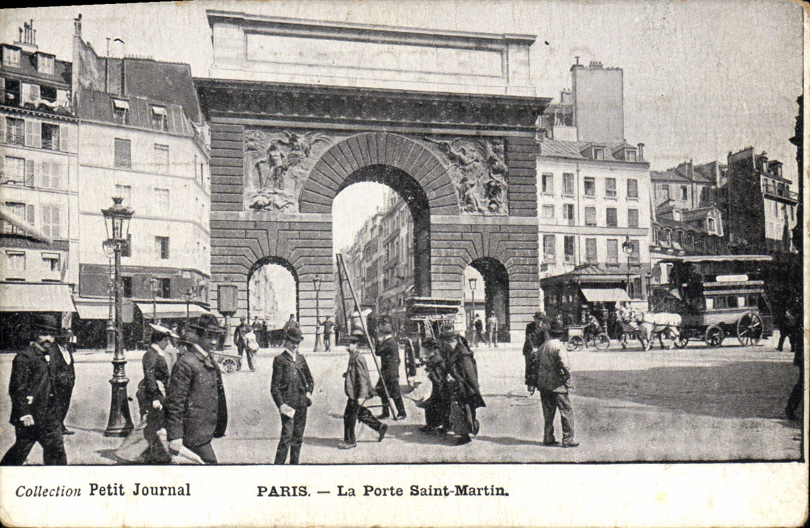CPA Collection petit Journal Paris le Porte Saint Martin