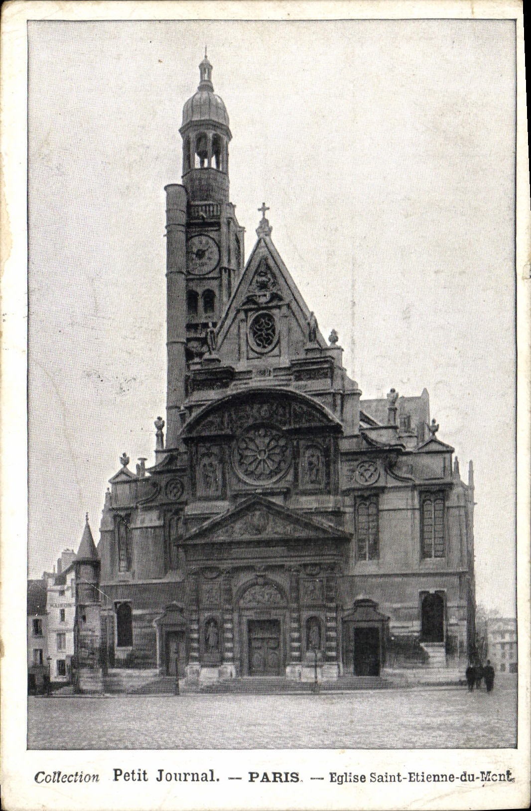 CPA Collection Petit Journal Paris Eglise Saint Etienne du Mont 
