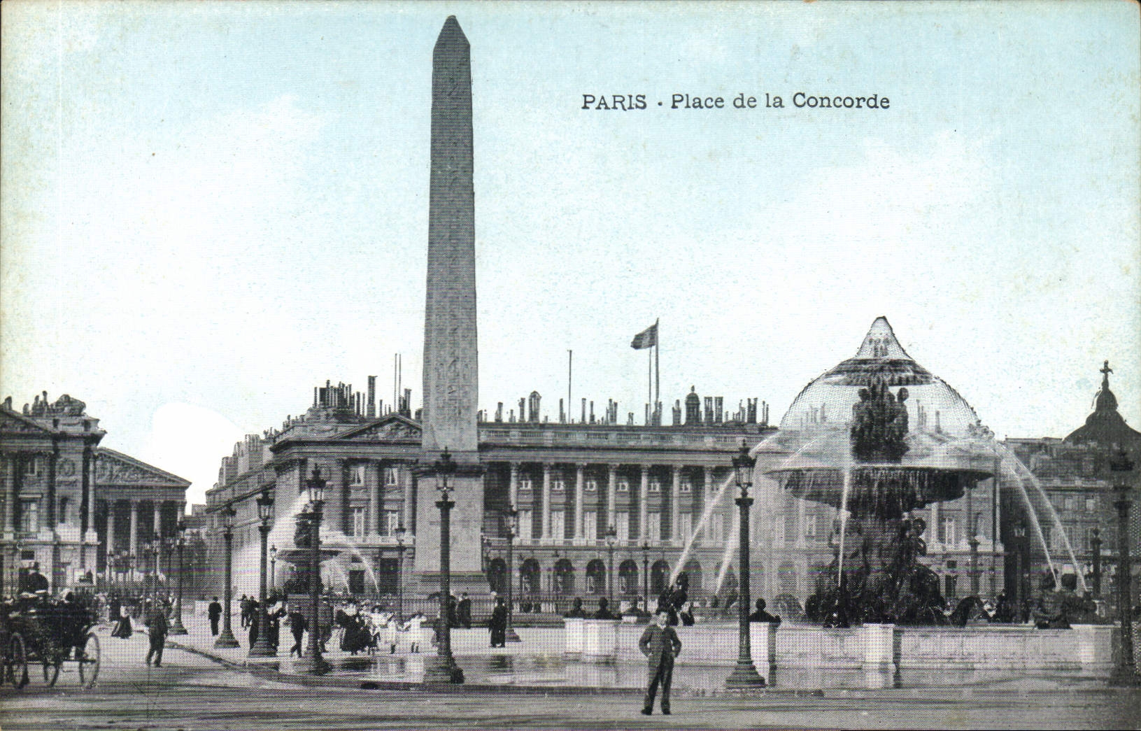 CPA Paris place de la Concorde 